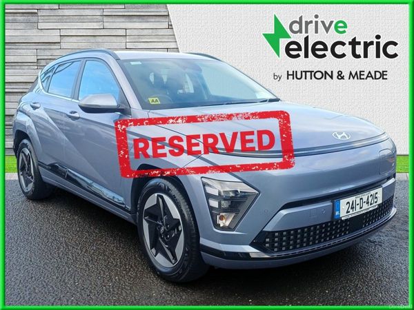 Hyundai KONA SUV, Electric, 2024, Blue