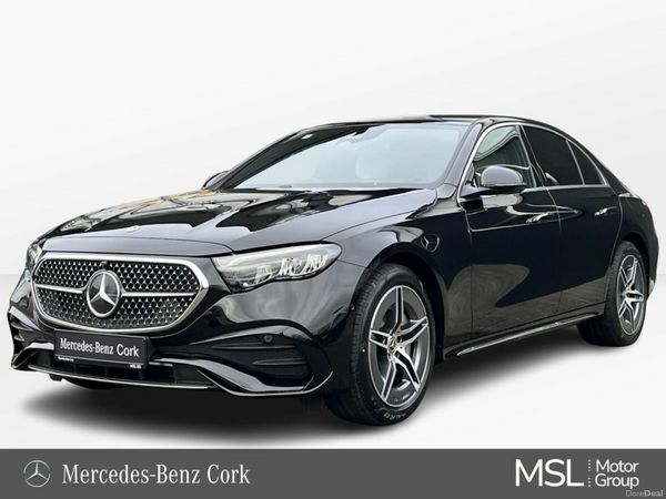 Mercedes-Benz E-Class Saloon, Petrol Hybrid, 2026, Black