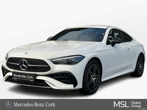 Mercedes-Benz CLE Coupe, Diesel Hybrid, 2024, White