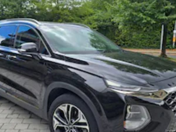Hyundai Santa Fe SUV, Diesel, 2020, Black