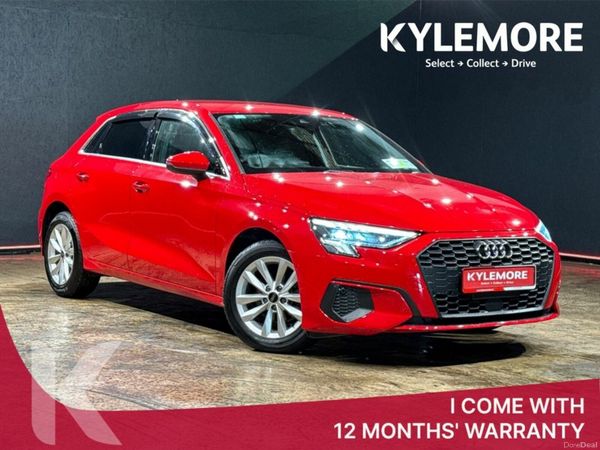 Audi A3 Hatchback, Petrol, 2023, Red