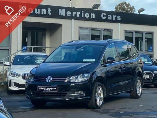 Volkswagen Sharan MPV, Petrol, 2020, Black