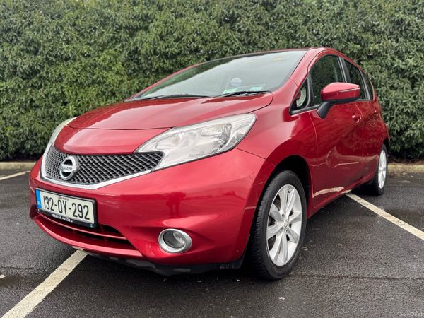 Nissan Note MPV, Petrol, 2013, Red