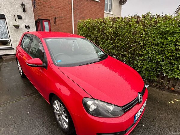 Volkswagen Golf Hatchback, Diesel, 2010, Red