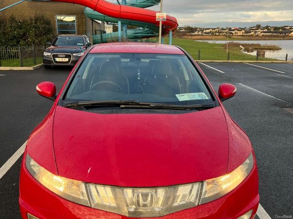 Honda Civic Hatchback, Petrol, 2007, Red
