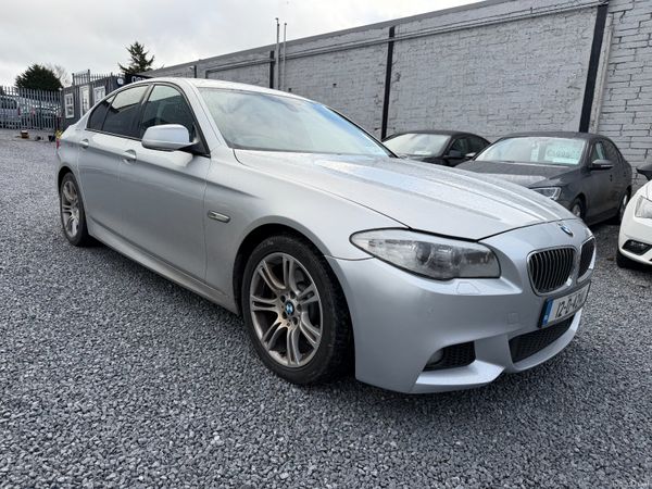 BMW 5-Series Saloon, Diesel, 2012, Silver