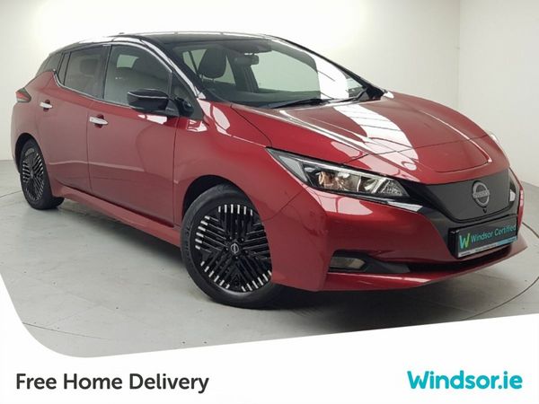 Nissan Leaf Hatchback, Electric, 2023, Red