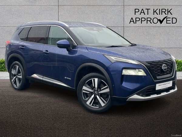 Nissan X-Trail SUV, Petrol Hybrid, 2022, Blue