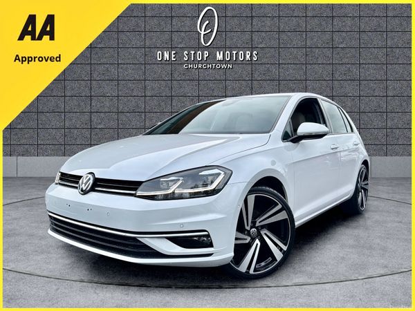 Volkswagen Golf Hatchback, Diesel, 2019, White