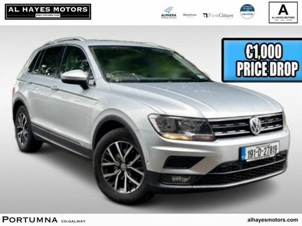 Volkswagen Tiguan SUV, Diesel, 2019, Silver