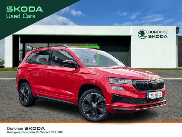 Skoda Karoq Estate, Diesel, 2023, Red