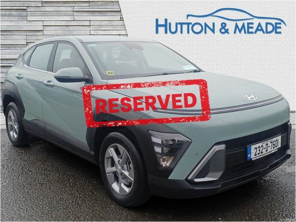 Hyundai KONA SUV, Petrol Hybrid, 2023, Green