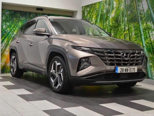 Hyundai Tucson SUV, Petrol Hybrid, 2021, Brown