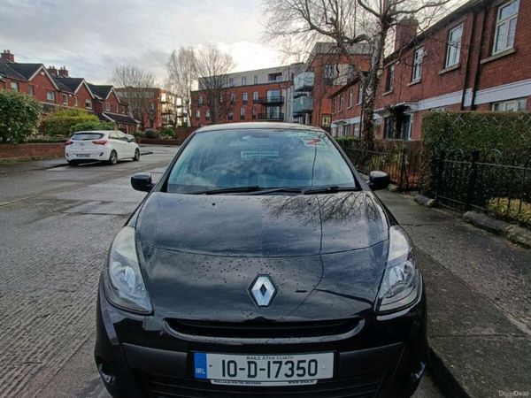 Renault Clio Hatchback, Ethanol Petrol, 2010, Black