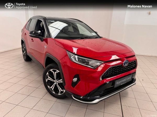 Toyota RAV4 SUV, Petrol Plug-in Hybrid, 2022, Red