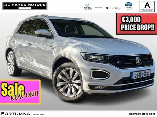Volkswagen T-Roc SUV, Diesel, 2021, White