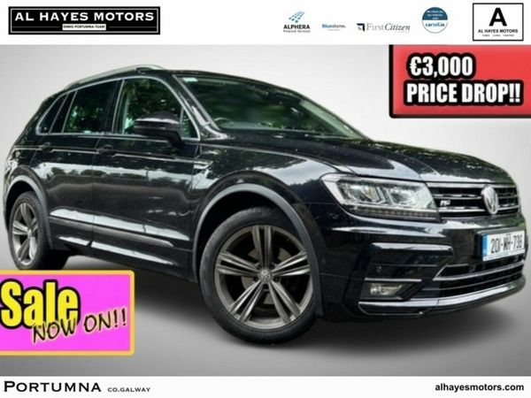 Volkswagen Tiguan SUV, Diesel, 2020, Black