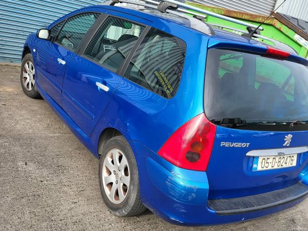 Peugeot 307 Hatchback, Petrol, 2005, Blue