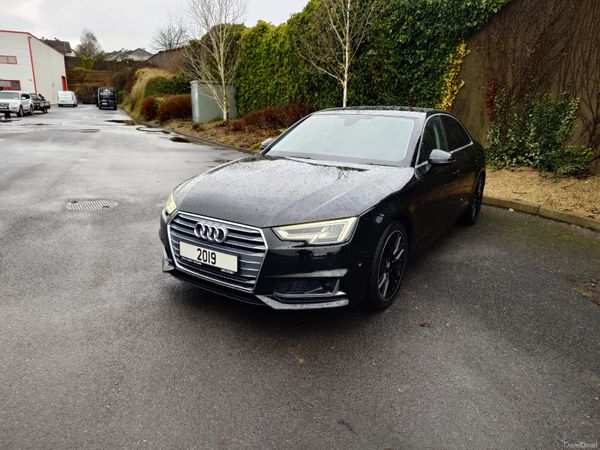 Audi A4 Saloon, Petrol, 2019, Black