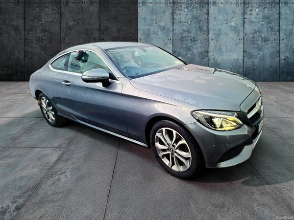 Mercedes-Benz C-Class Coupe, Petrol, 2017, Grey