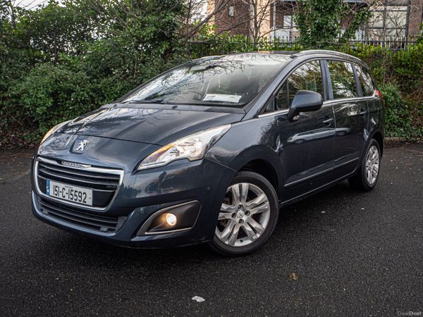 Peugeot 5008 MPV, Diesel, 2015, Blue