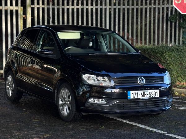 Volkswagen Polo Hatchback, Petrol, 2017, Black