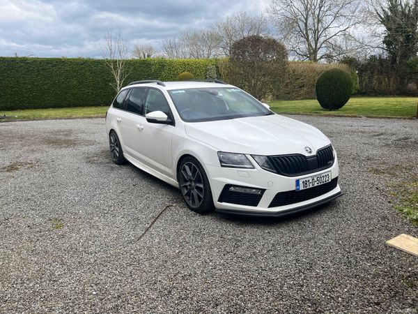 Skoda Octavia Estate, Diesel, 2018, White