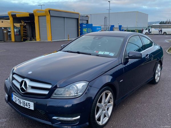 Mercedes-Benz C-Class Coupe, Diesel, 2012, Blue
