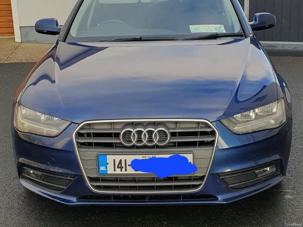 Audi A4 Saloon, Diesel, 2014, Blue