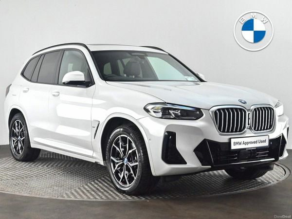 BMW X3 SUV, Petrol Plug-in Hybrid, 2024, White