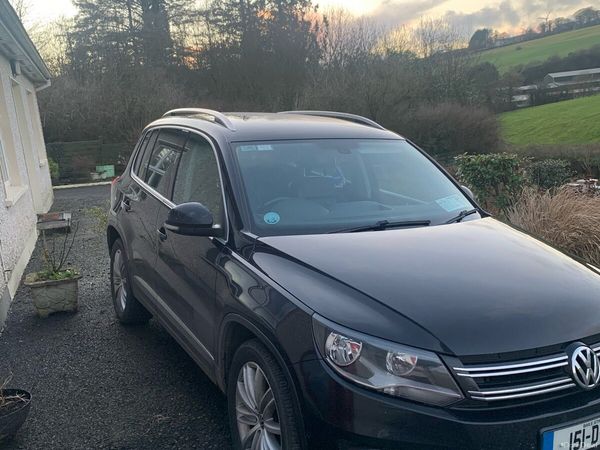 Volkswagen Tiguan SUV, Diesel, 2015, Black