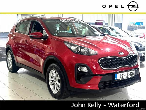 Kia Sportage SUV, Diesel Hybrid, 2022, Red