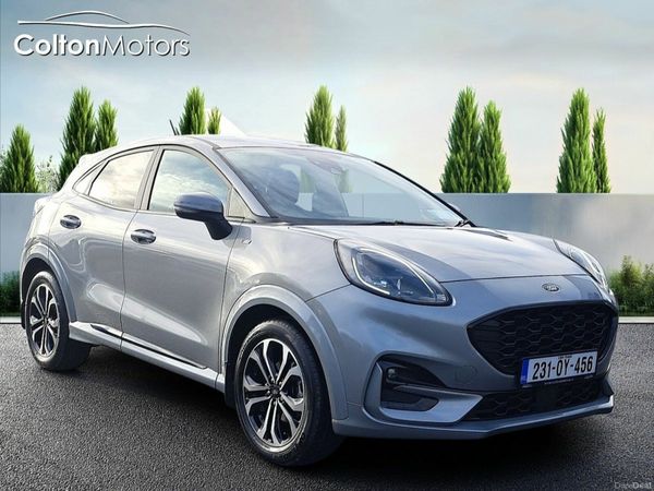 Ford Puma SUV, Petrol Hybrid, 2023, Grey