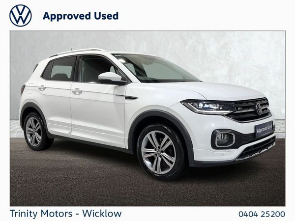 Volkswagen T-Cross Estate, Petrol, 2023, White