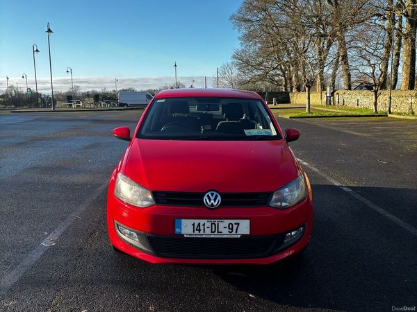 Volkswagen Polo Hatchback, Diesel, 2014, Red