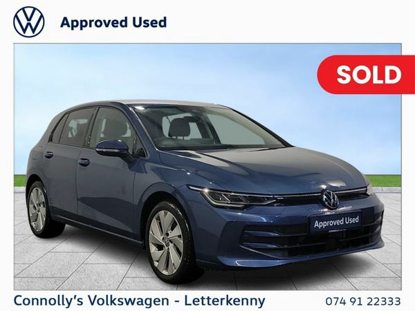 Volkswagen Golf Hatchback, Petrol, 2025, Blue