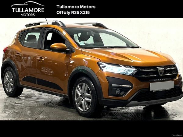 Dacia Sandero Stepway Hatchback, Petrol, 2022, Orange
