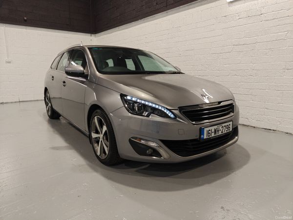 Peugeot 308 Estate, Diesel, 2016, Grey