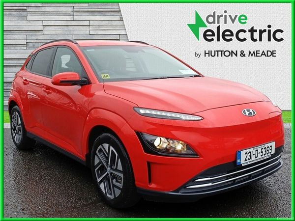 Hyundai KONA SUV, Electric, 2023, Red
