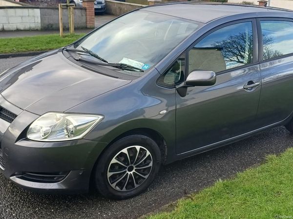 Toyota Auris Hatchback, Petrol, 2008, Grey