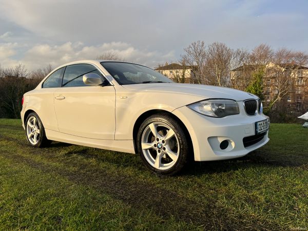 BMW 1-Series Coupe, Diesel, 2013, White