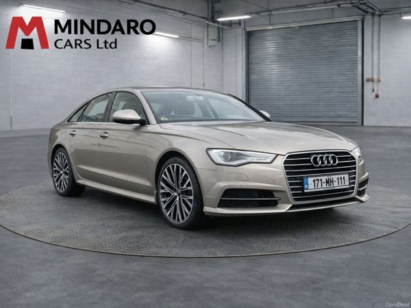 Audi A6 Saloon, Diesel, 2017, Yellow