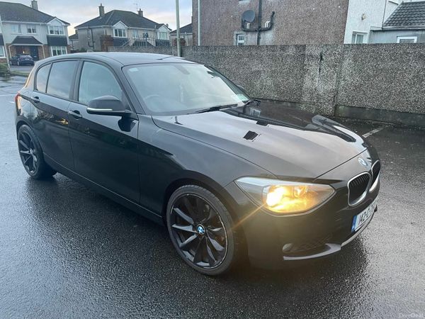 BMW 1-Series Hatchback, Diesel, 2014, Black