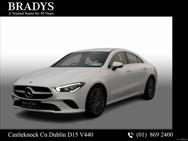 Mercedes-Benz CLA Saloon, Diesel, 2020, White