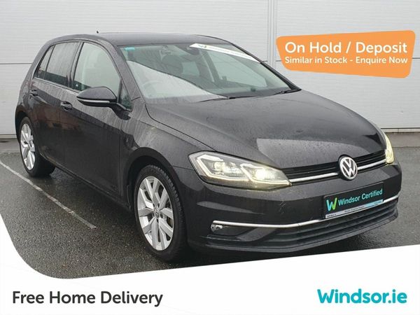Volkswagen Golf Hatchback, Petrol, 2018, Black