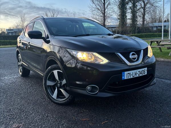 Nissan Qashqai SUV, Diesel, 2017, Black