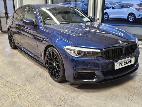BMW 5-Series Saloon, Diesel, 2020, Blue