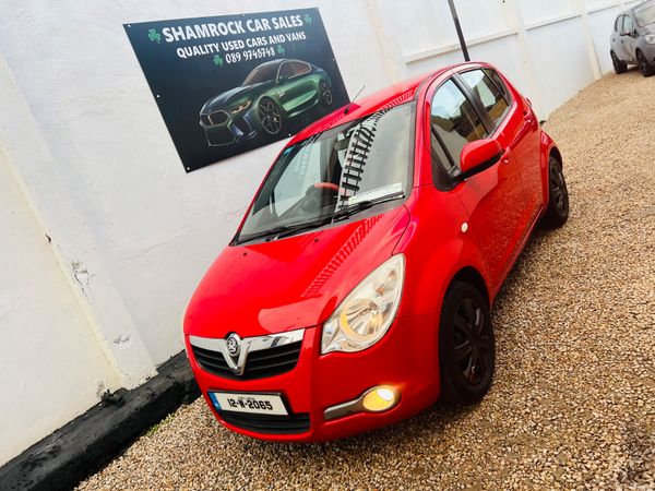 Vauxhall Agila Hatchback, Petrol, 2012, Red