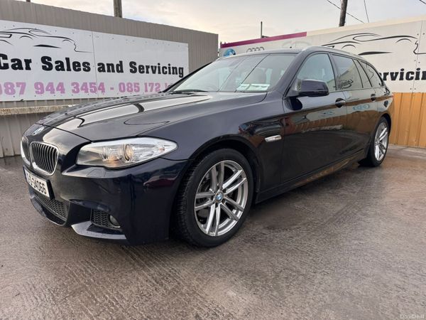 BMW 5-Series Estate, Diesel, 2012, Black