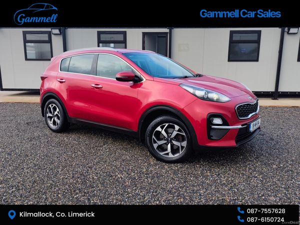 Kia Sportage MPV, Diesel, 2019, Red